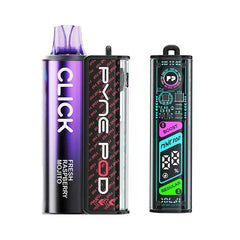 Pyne Pod Click 10K Prefilled Pod Kit - Fresh Raspberry Mojito