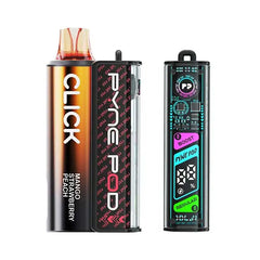 Pyne Pod Click 10K Prefilled Pod Kit - Mango Strawberry Peach