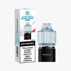 Red Berries Crystal Prime Aura Bar 10K Prefilled Pod