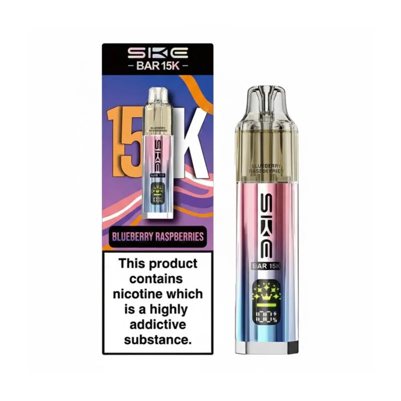 SKE Bar 15K Prefilled Pod Kit - Blueberry Raspberries