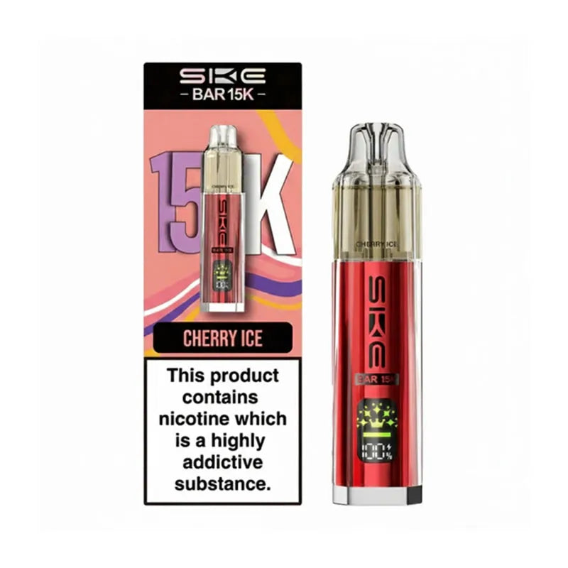 SKE Bar 15K Prefilled Pod Kit - Cherry Ice