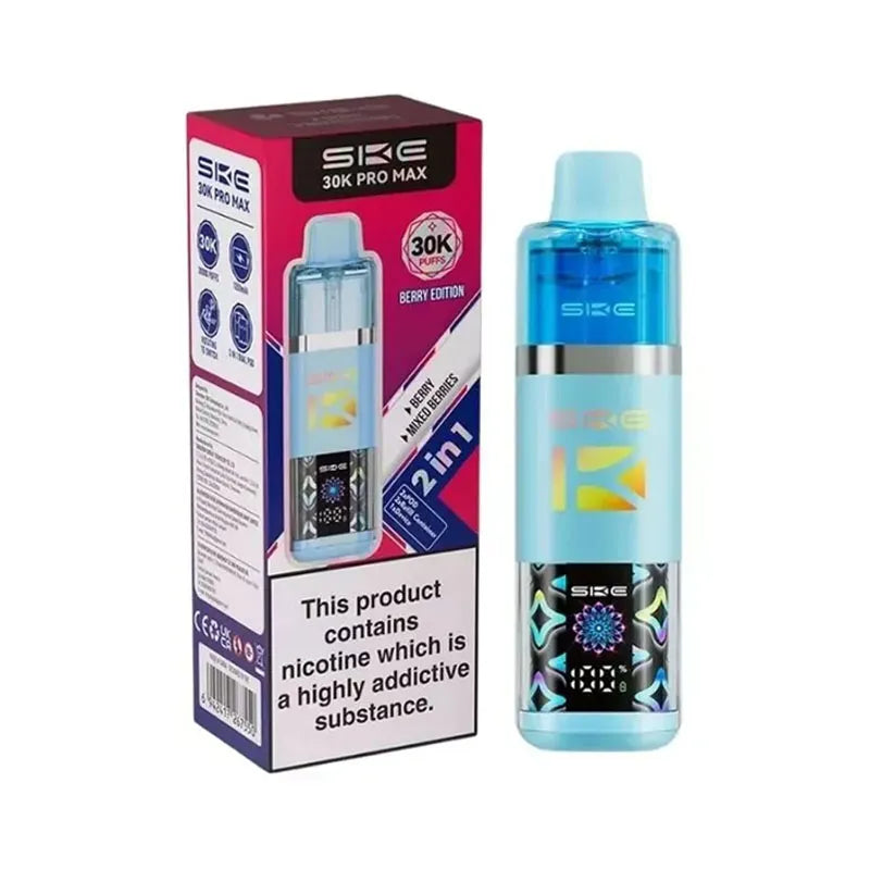 SKE Crystal 30K Pro Max Prefilled Pod Kit - Berry Edition