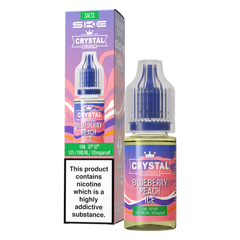 Blueberry Peach Ice Nic Salt E-Liquid by SKE Crystal Original