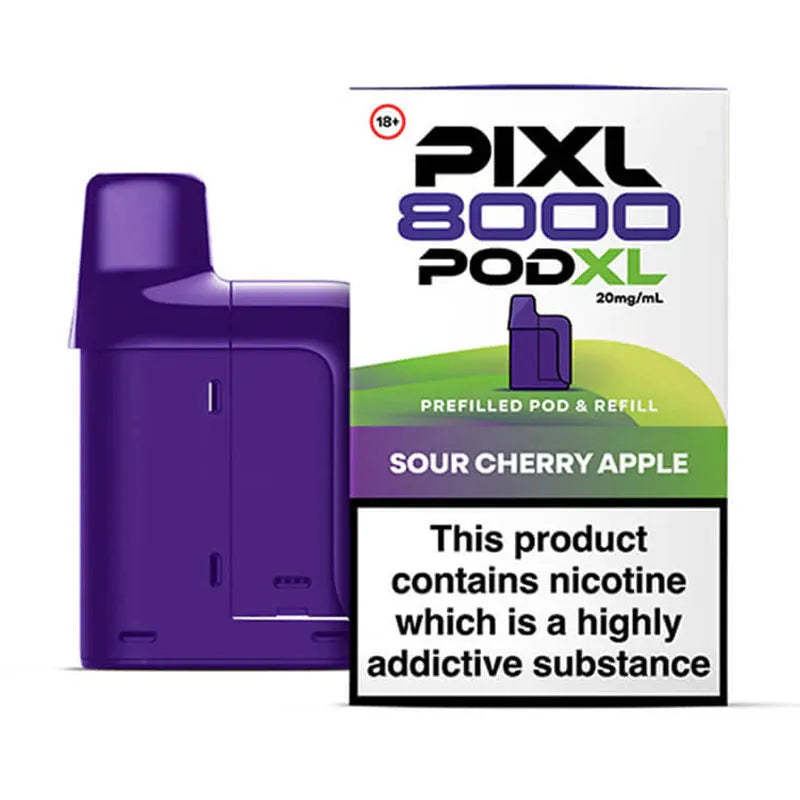 Sour Cherry Apple Pixl 8000 Prefilled Pod