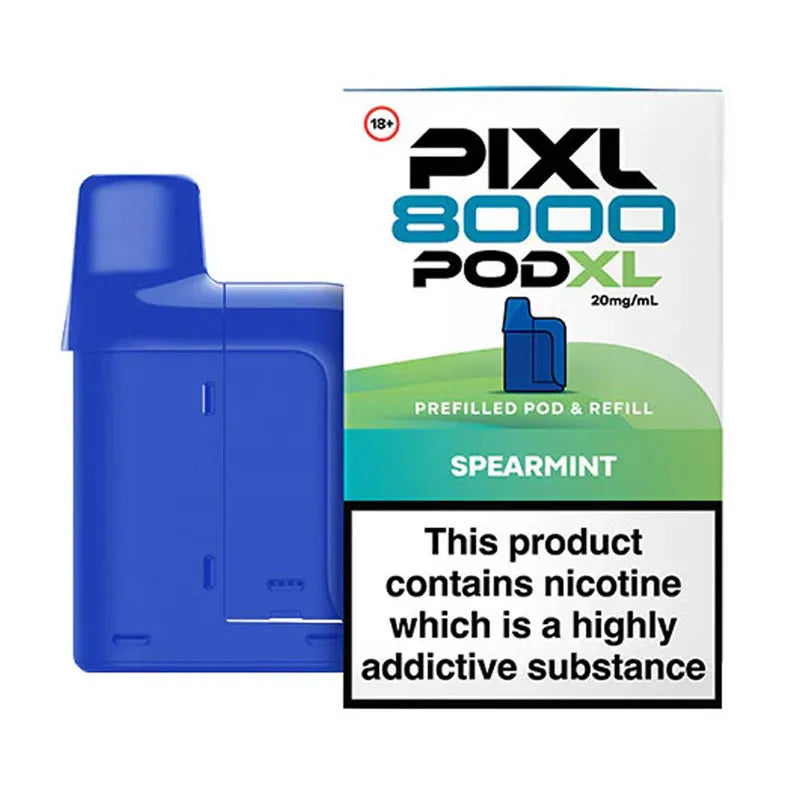 Spearmint Pixl 8000 Prefilled Pod
