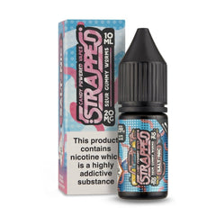 Sour Gummy Worms 10ml Nic Salt E-Liquid by Strapped