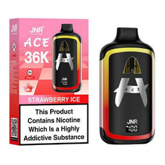 JNR ACE 36K Prefilled Pod Kit - Strawberry Ice