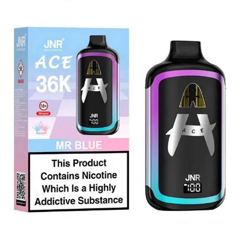 JNR ACE 36K Prefilled Pod Kit - Mr Blue