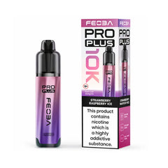 Feoba Pro Plus 10K Prefilled Pod Kit - Strawberry Raspberry Ice
