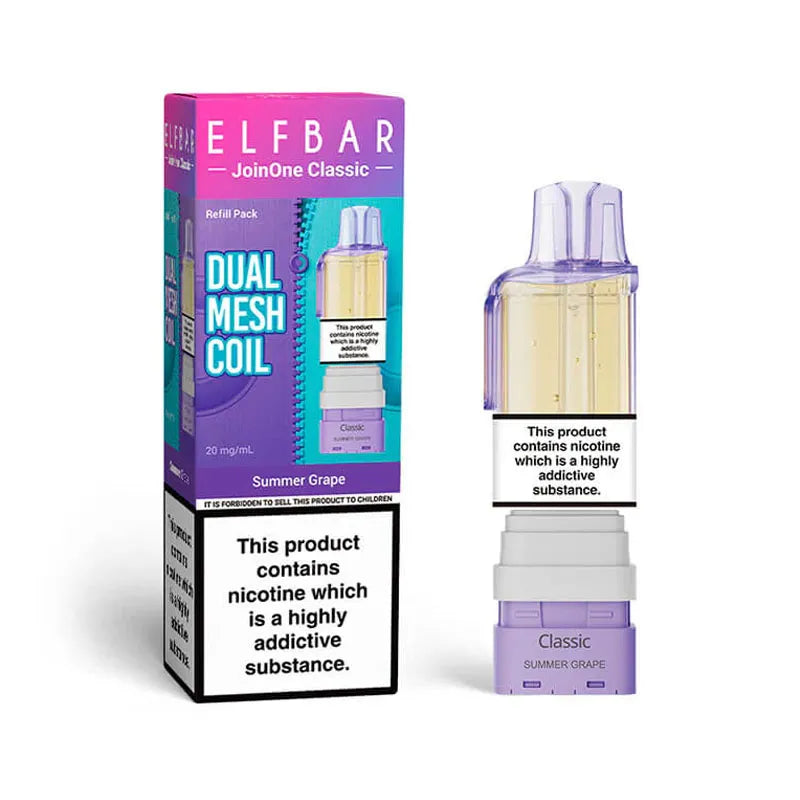 Summer Grape Elf Bar JoinOne15 Classic Prefilled Pod