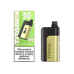 Titan X Prefilled Pod Vape Kit - Sour Apple
