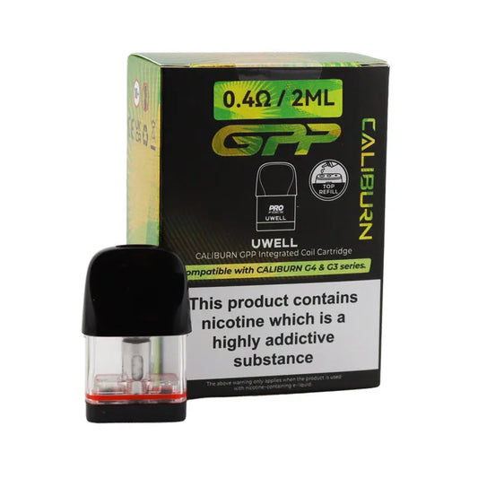Uwell Caliburn GPP Replacement Pods - 0.4