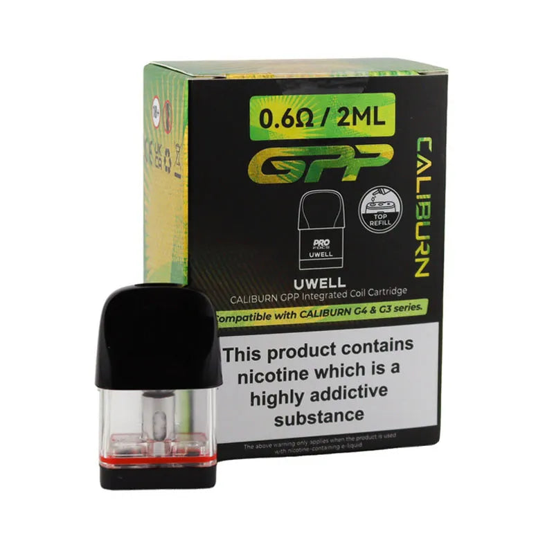 Uwell Caliburn GPP Replacement Pods - 0.6