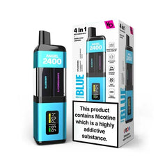 Vapes Bars Angel 2400 Prefilled Pod Kit - Blue Edition