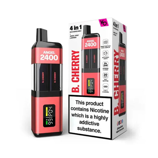 Vapes Bars Angel 2400 Prefilled Pod Kit - B Cherry