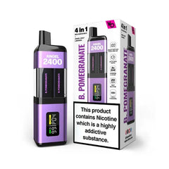 Vapes Bars Angel 2400 Prefilled Pod Kit - B Pomegranate