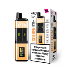 Vapes Bars Angel 2400 Prefilled Pod Kit - Golden Edition