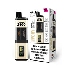 Vapes Bars Angel 2400 Prefilled Pod Kit - Ivory Edition