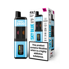 Vapes Bars Angel 2400 Prefilled Pod Kit - Sky Blue