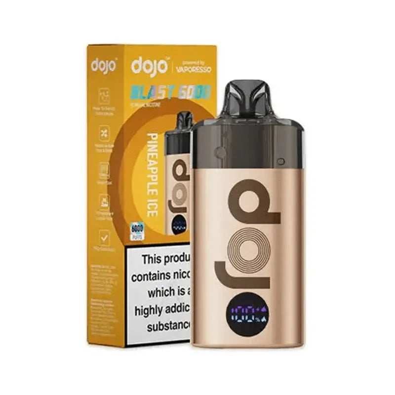 Vaporesso Dojo Blast 6000 Prefilled Pod Kit - Pineapple Ice