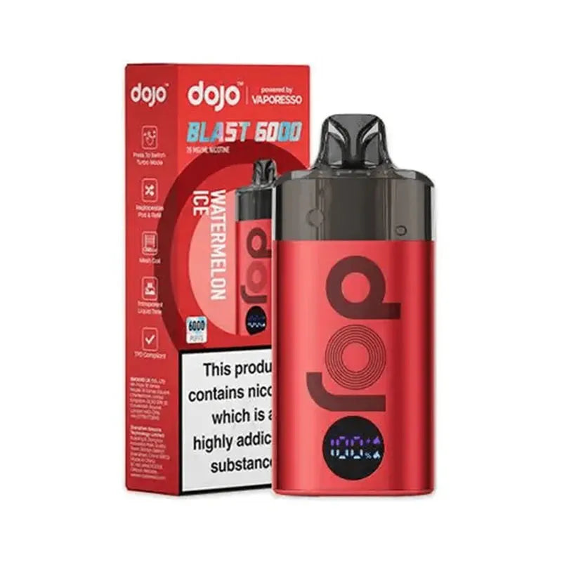 Vaporesso Dojo Blast 6000 Prefilled Pod Kit - Watermelon Ice