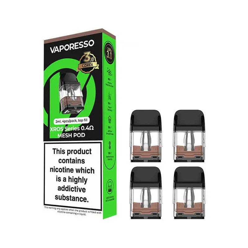 Vaporesso Xros COREX 3.0 Replacement Pods - 0.4