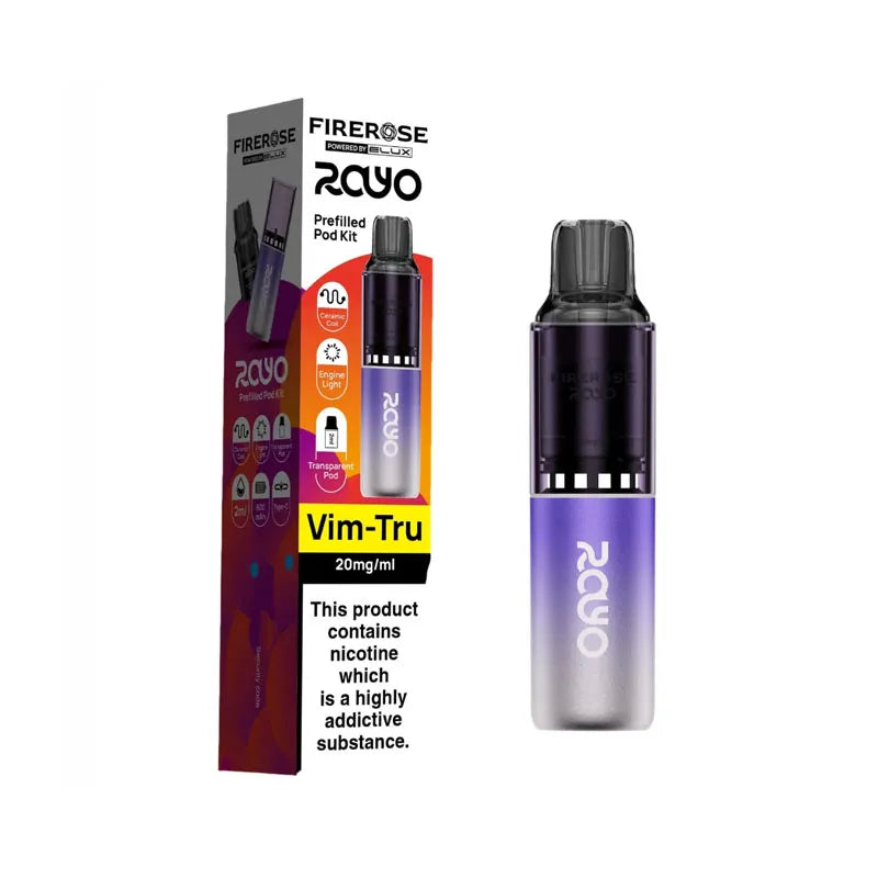 Firerose Rayo 600 Prefilled Pod Kit - Vim Tru