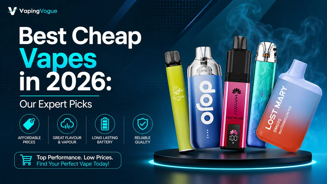 best affordable vapes Cheap in 2026: Our Expert Picks – Vaping Vogue Flavor:Tangy Gems Flavor:Strawberry Vaporesso XROS 4 Pod