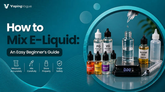 How to Mix E-Liquid: An Easy Beginner's Guide
