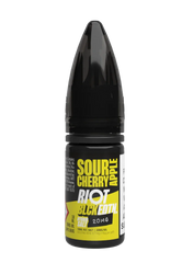 Sour Cherry & Apple Nic Salt E-Liquid by Riot Black Edition