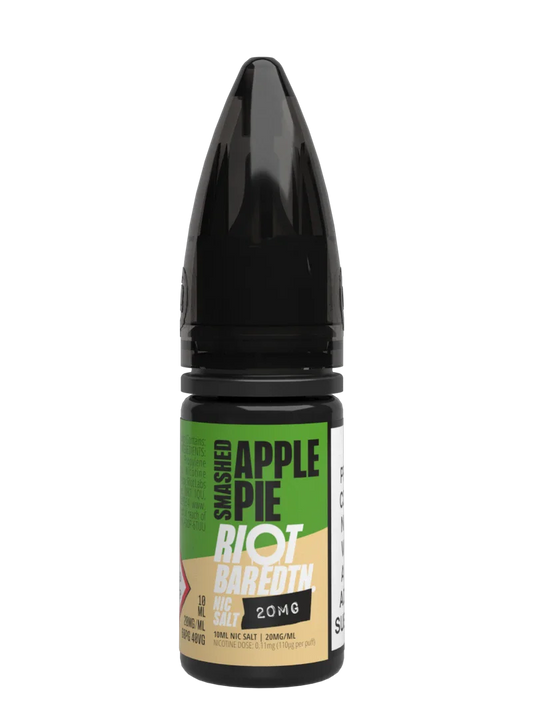 Smashed Apple Pie Nic Salt E-Liquid by Riot Bar Edition