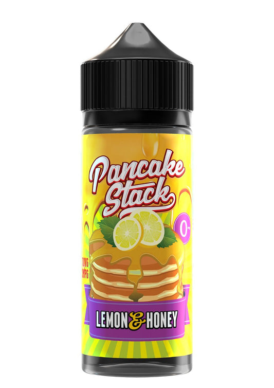 Lemon & Honey 100ml Shortfill E-Liquid by Pancake Stack