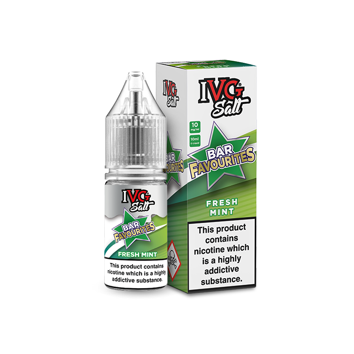 Fresh Mint Nic Salt E-Liquid by IVG Bar Favourites