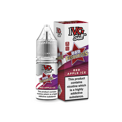 Red Apple Ice Nic Salt E-Liquid by IVG Bar Favourites