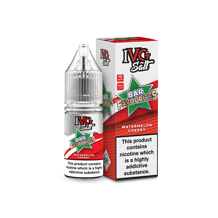 Watermelon Cherry Nic Salt E-Liquid by IVG Bar Favourites