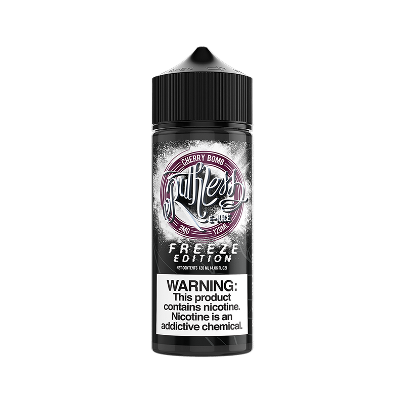 Freeze Edition Cherry Bomb 100ml Shortfill E-Liquid by Ruthless