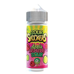 Apple Raspberry Sour 100ml Shortfill E-Liquid by Sour Shockers