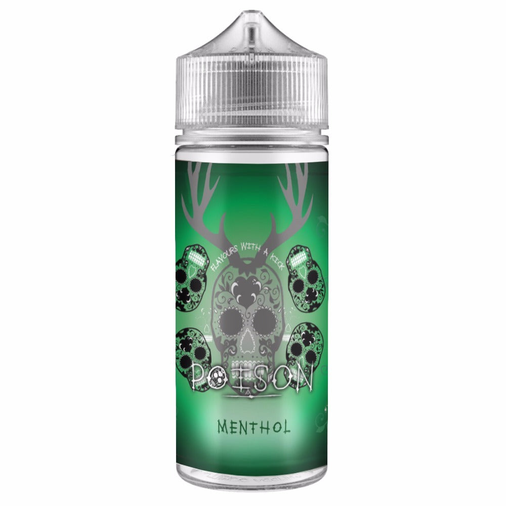 Menthol 100ml Shortfill E-Liquid by Poison