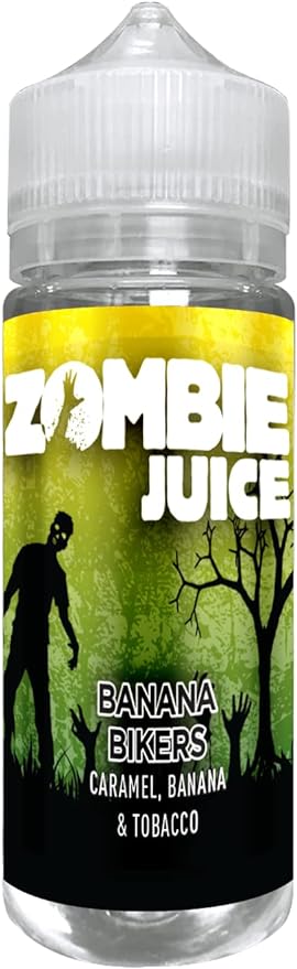 Banana Bikers 100ml Shortfill E-Liquid by Zombie Juice