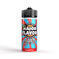 Strawb-Ice 100ml Shortfill E-Liquid by Major Flavor
