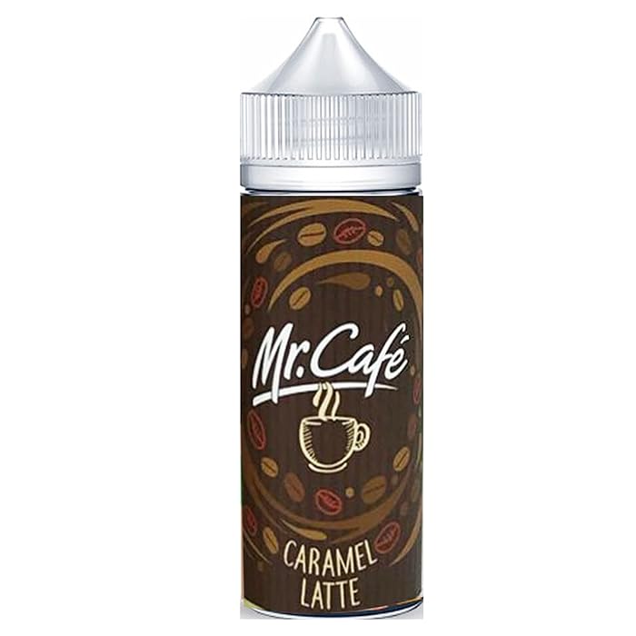 Caramel Latte 100ml Shortfill E-Liquid by Mr. Cafe