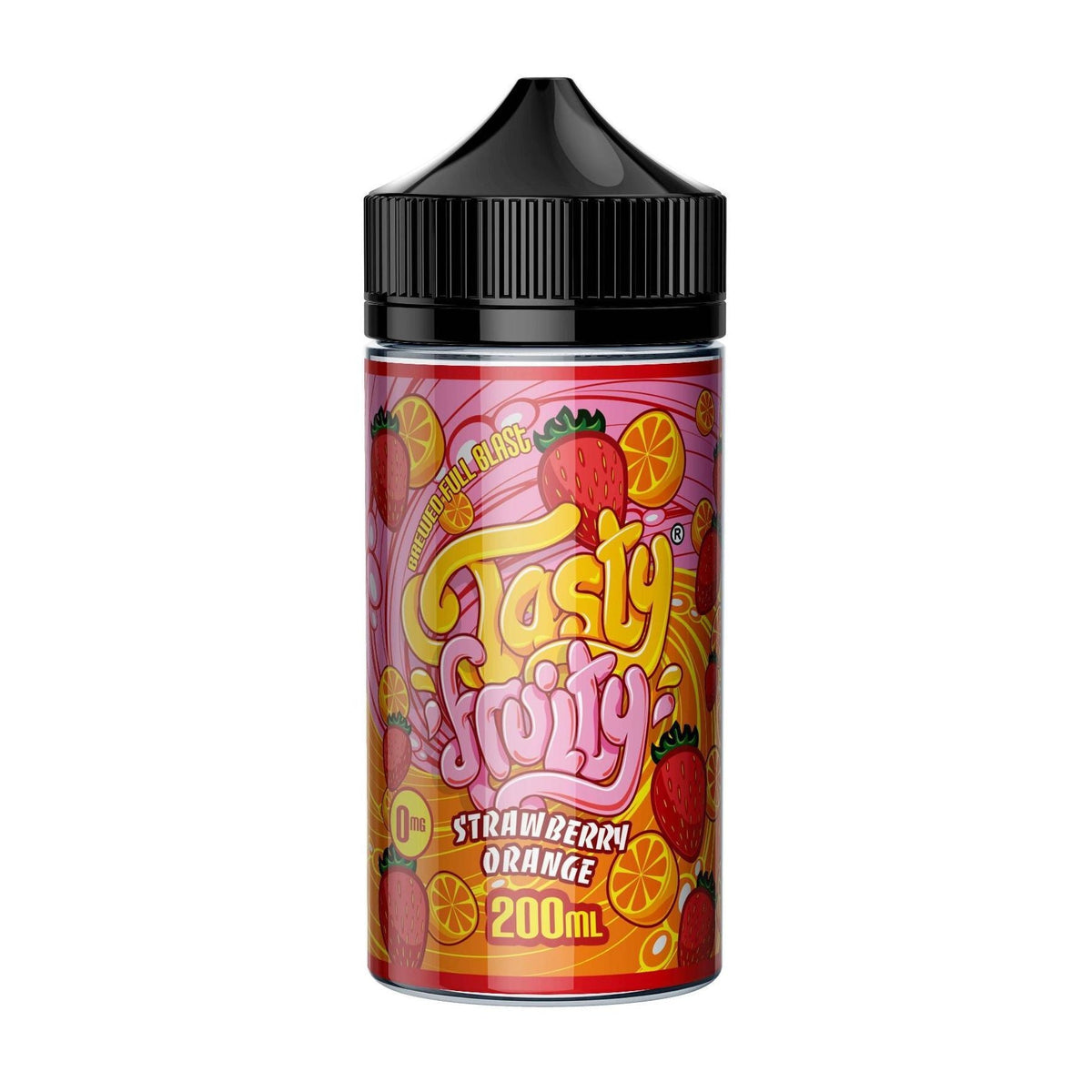 Strawberry Orange 200ml Shortfill E-Liquid by Tasty Fruity
