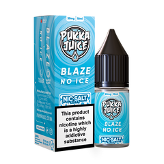 Blaze No Ice Nic Salt E-Liquid by Pukka Juice