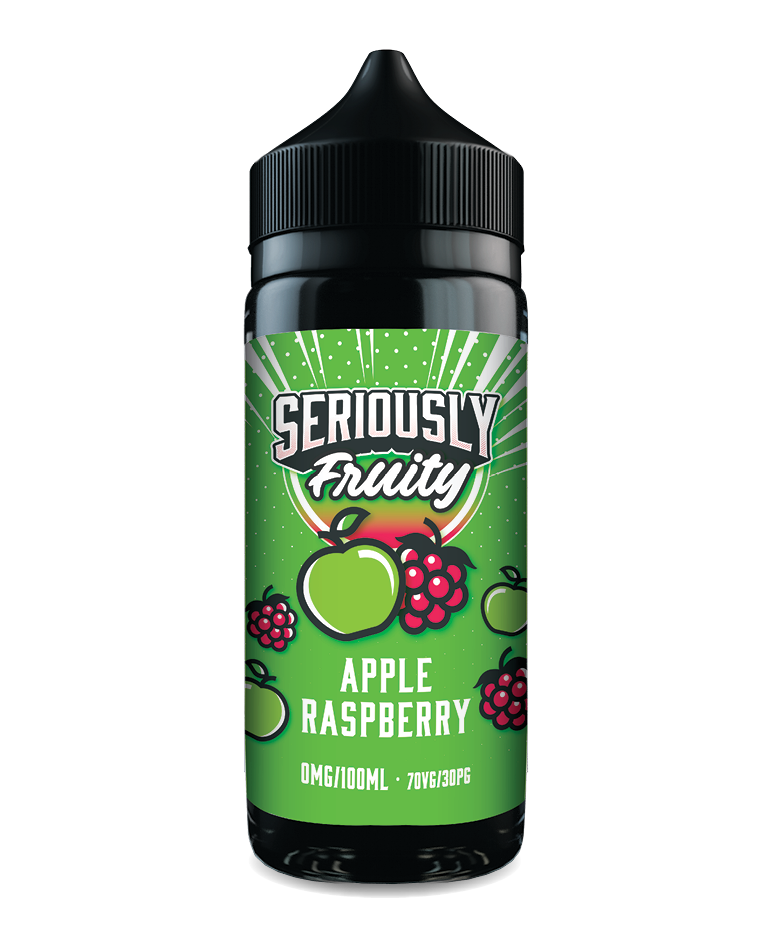Apple Raspberry 100ml Shortfill E-Liquid by Seriously Fruity