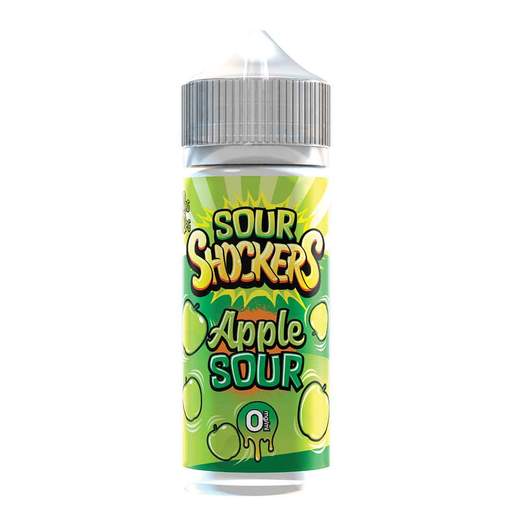 Apple Sour 100ml Shortfill E-Liquid by Sour Shockers