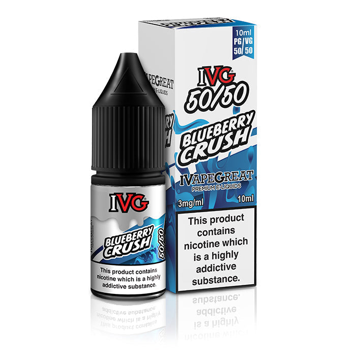 Blueberry Crush 10ml E-Liquid by IVG 50/50