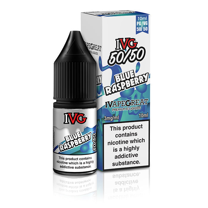 Blue Raspberry 10ml E-Liquid by IVG 50/50