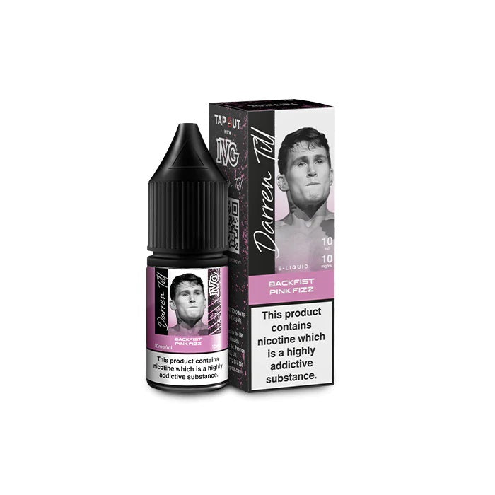 Darren Till Backfist Pink Fizz Nic Salt E-Liquid by IVG Salts