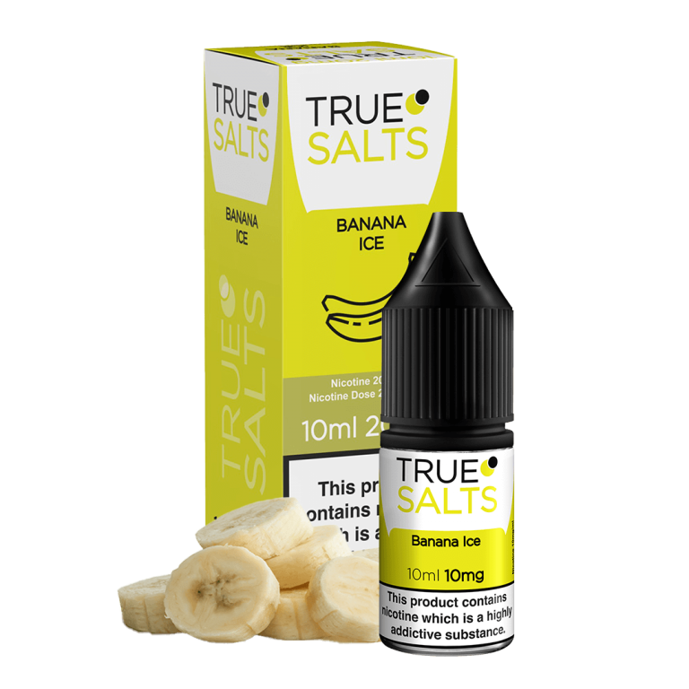 Banana Ice Nic Salt 10ml E-Liquid by IVG True Salts