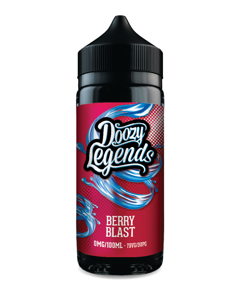 Berry Blast 100ml Shortfill E-Liquid by Doozy Legends